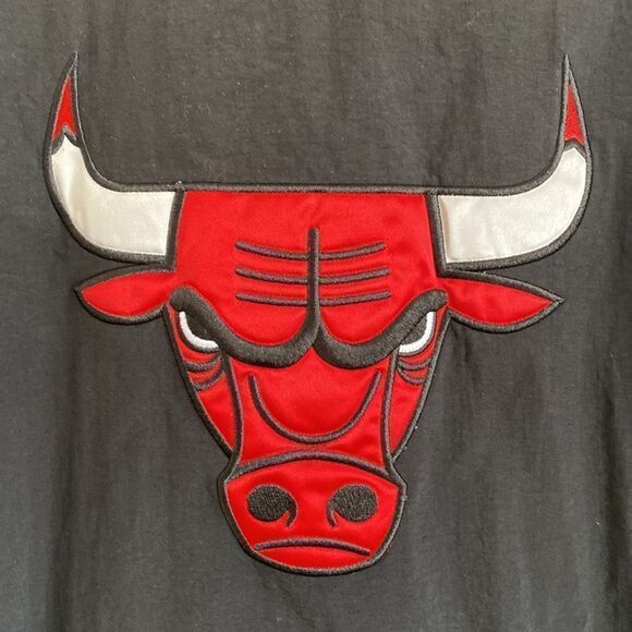 STARTER Men’s Black Insulated Chicago Bulls Jacket Size XL - Picture 7 of 11